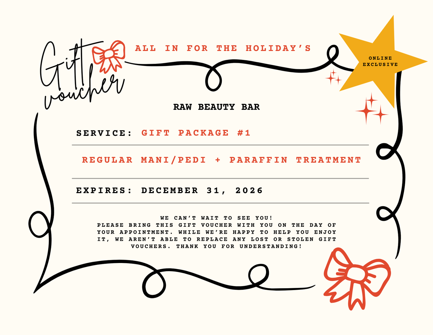 All in for the Holiday's Gift Package #1