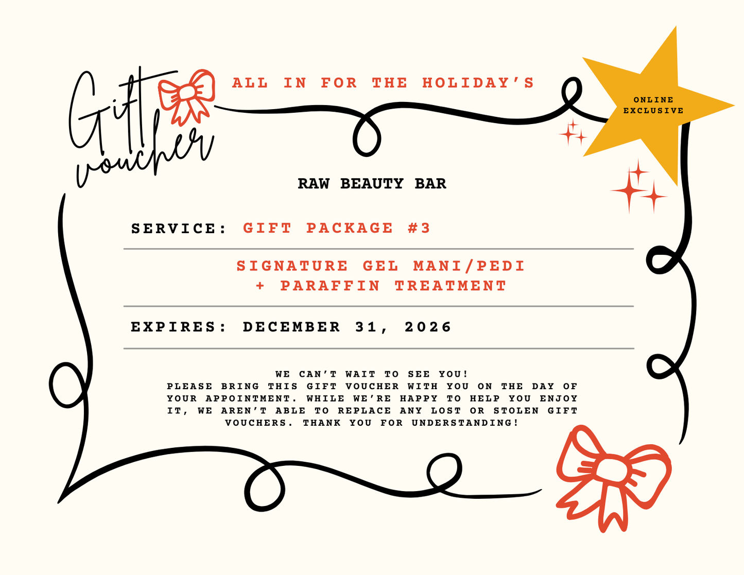 All in for the Holiday's Gift Package #3